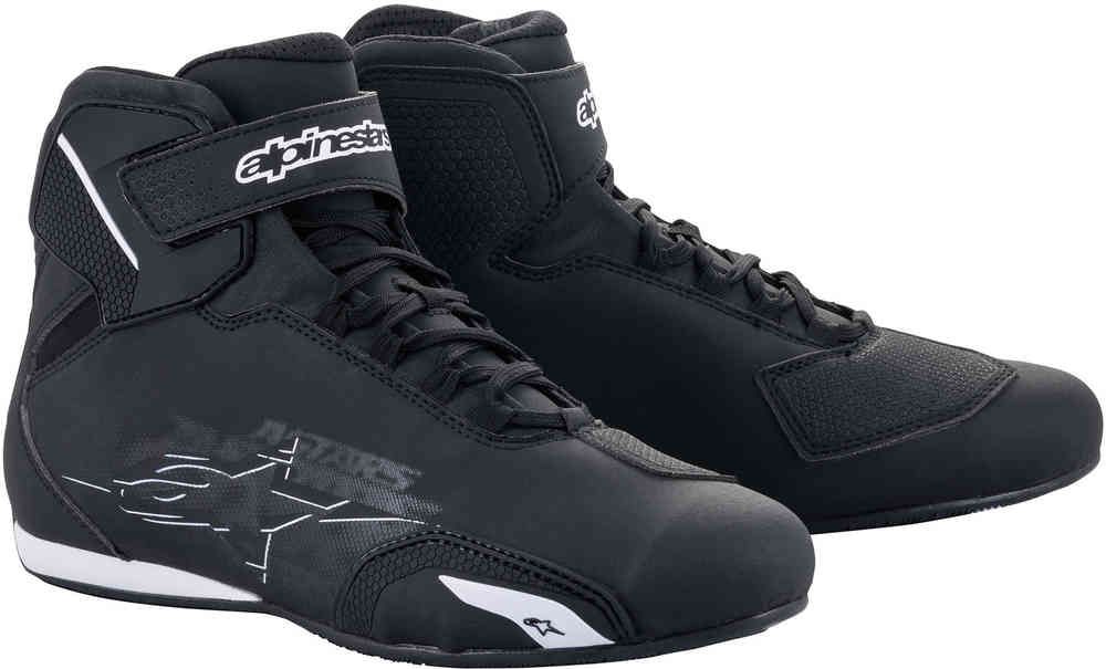 Alpinestars Sektor Black/White Shoes: Delivery in 10 Days